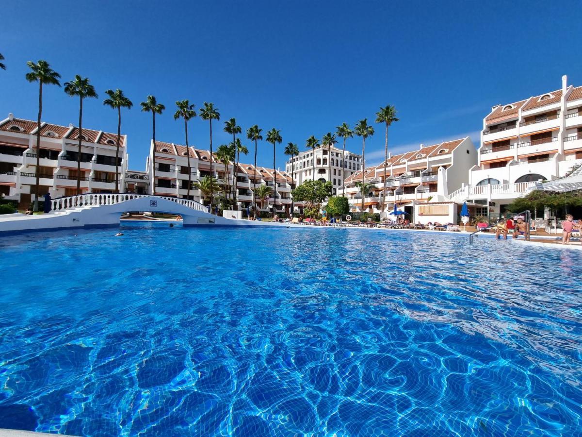 Duplex Apartment Vistamar, Sea-View, Heated Pool In Parque Santiago 2, Wifi Playa de las Americas  Luaran gambar