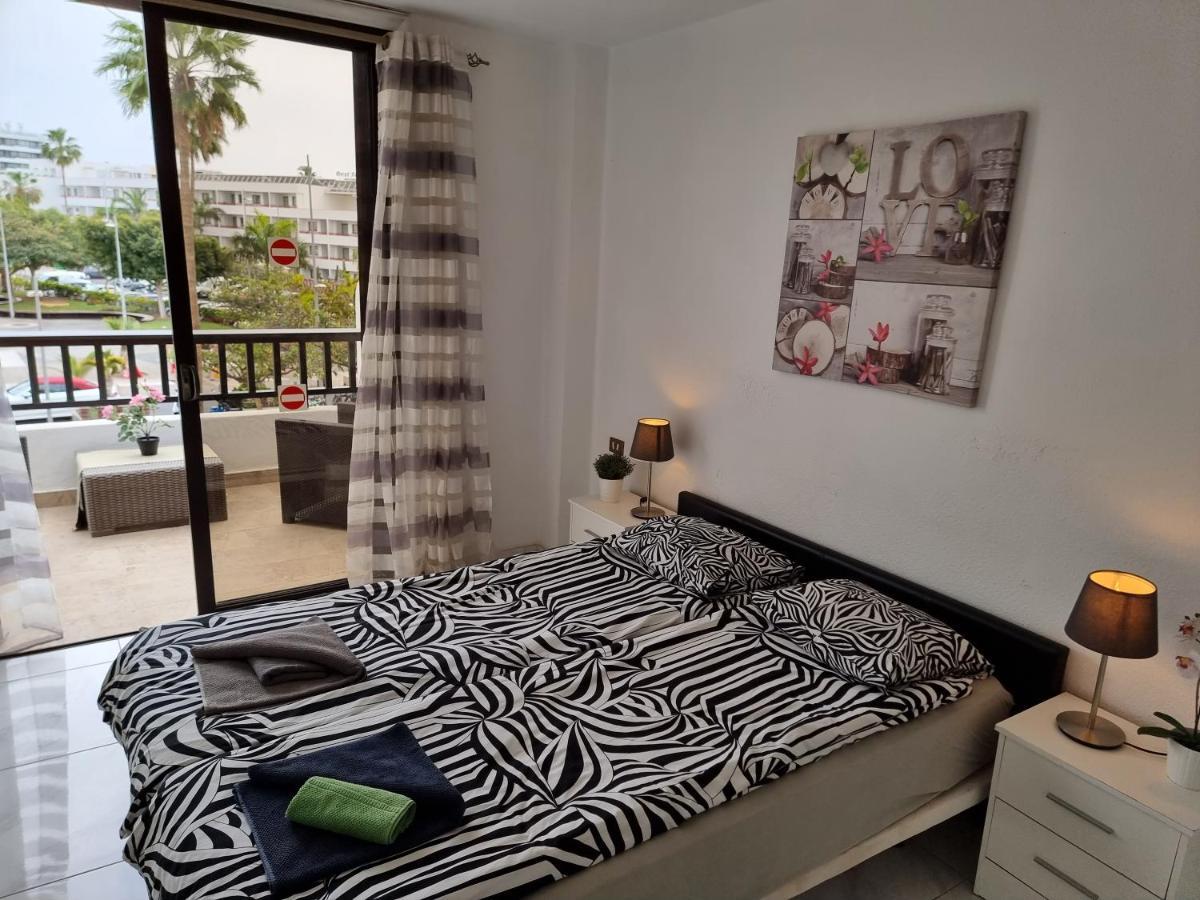 Duplex Apartment Vistamar, Sea-View, Heated Pool In Parque Santiago 2, Wifi Playa de las Americas  Luaran gambar