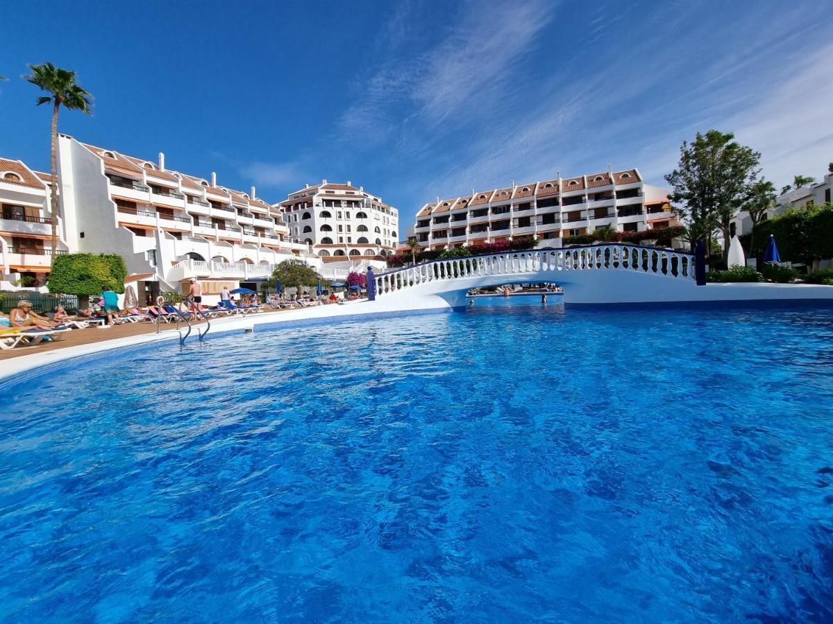 Duplex Apartment Vistamar, Sea-View, Heated Pool In Parque Santiago 2, Wifi Playa de las Americas  Luaran gambar