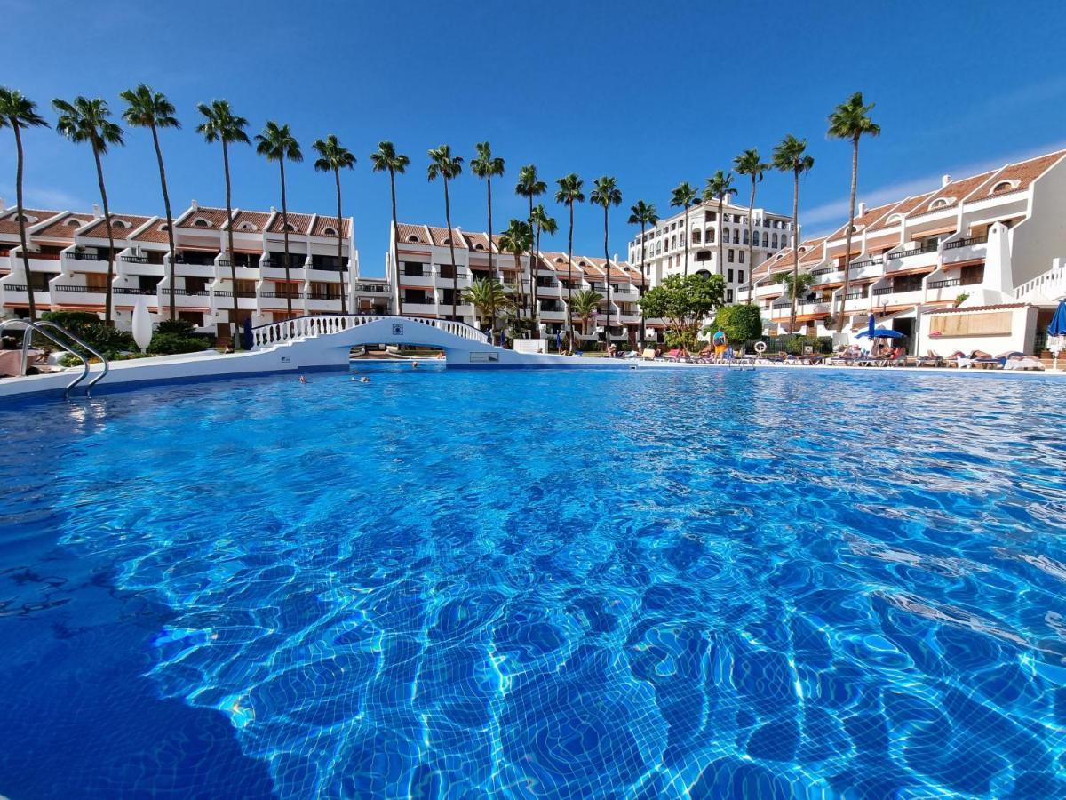 Duplex Apartment Vistamar, Sea-View, Heated Pool In Parque Santiago 2, Wifi Playa de las Americas  Luaran gambar
