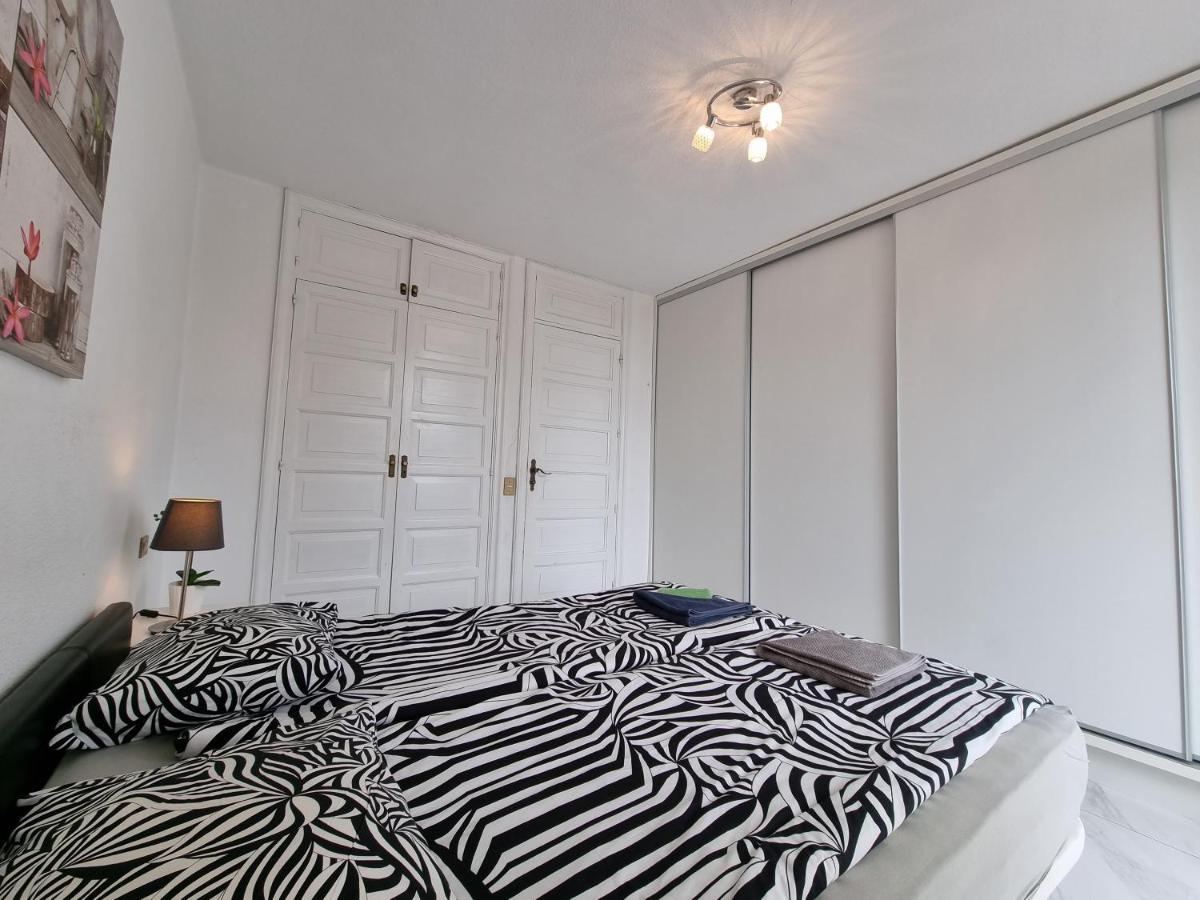 Duplex Apartment Vistamar, Sea-View, Heated Pool In Parque Santiago 2, Wifi Playa de las Americas  Luaran gambar