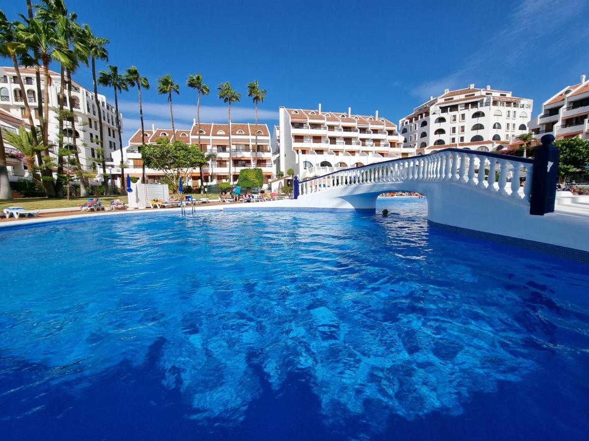 Duplex Apartment Vistamar, Sea-View, Heated Pool In Parque Santiago 2, Wifi Playa de las Americas  Luaran gambar