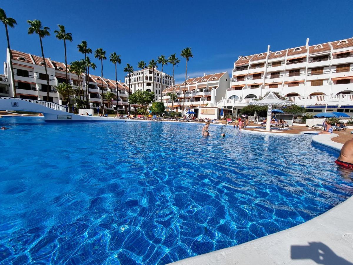 Duplex Apartment Vistamar, Sea-View, Heated Pool In Parque Santiago 2, Wifi Playa de las Americas  Luaran gambar